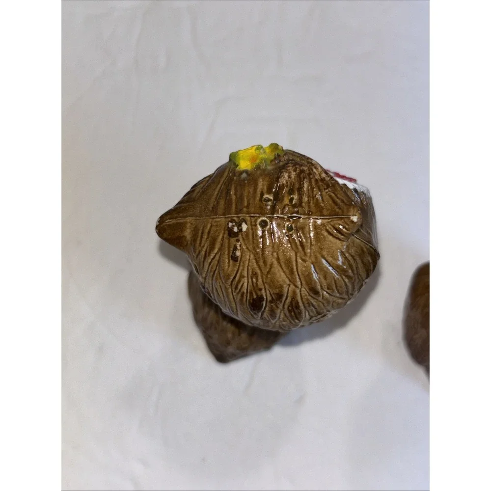 Vtg Angel Owl Salt & Pepper Shakers 3